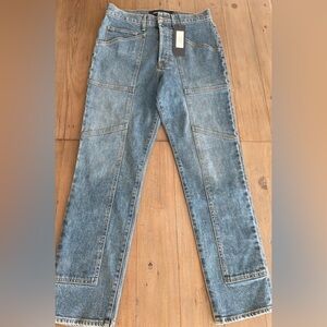 Veronica Beard Arya Jean with seaming pockets NWT